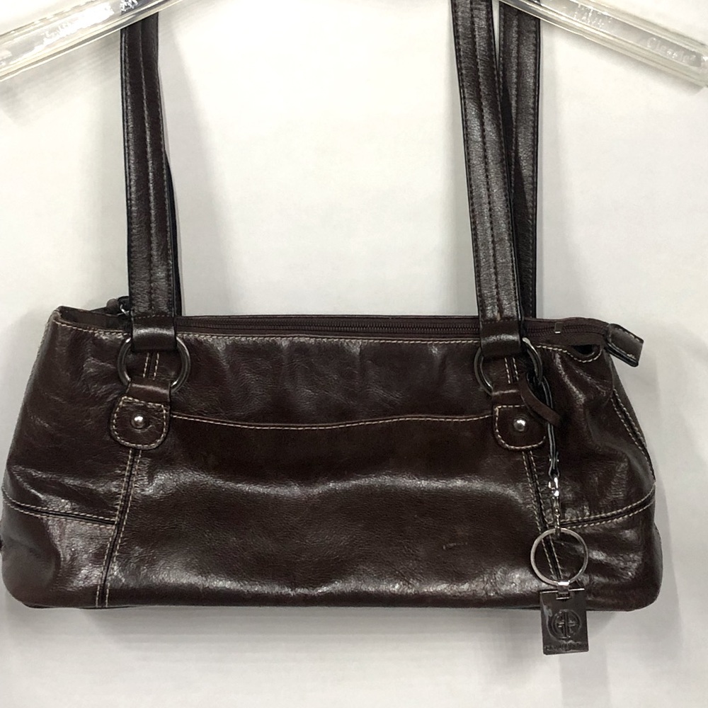 Gianni Bernini brown handbag